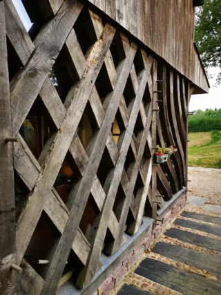 Extension en pan de bois, Pacé (35)