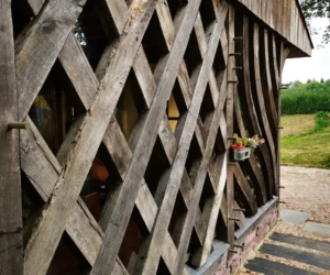 Extension en pan de bois, Pacé (35)