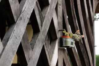 Extension en pan de bois, Pacé (35)